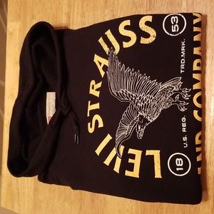 Levi Strauss hoodie sweatshirt Size Small GUC